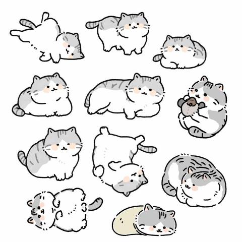 蔡宛庭 - 簡易動物插圖