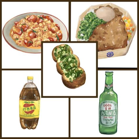 落葉 - 臨摹繪圖，非描圖。