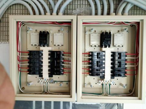 淨涼家庭水電（冷氣清潔） - 變電箱移位更新