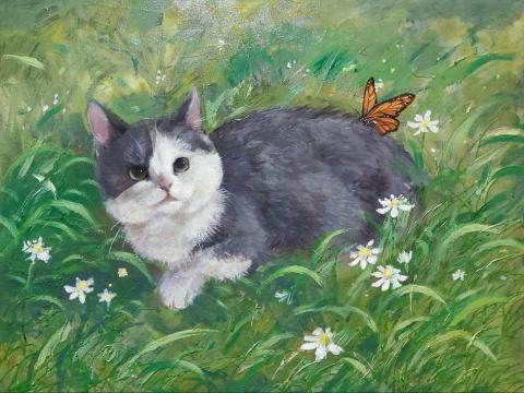 Draw one - 寵物肖像接案