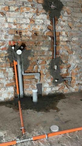 田水電 -  廁所管線翻修熱水管重配