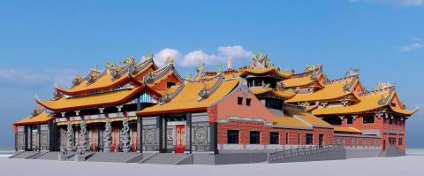 3D羅 - 台灣廟宇繪圖