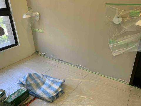 曜藝設計工程 - 龍潭 漏水處理+油漆粉刷