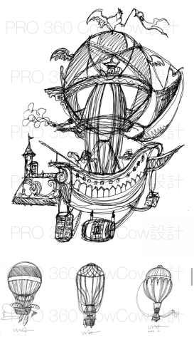 CowCow設計 - 插畫手繪繪製