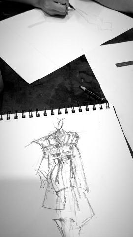 Midori Wang - 服裝畫