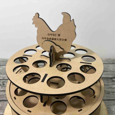 就匠作 - 客製化蛋架雷射雕刻