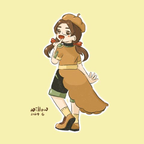 Willow - 可愛版形象繪