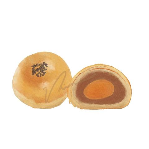 獅橘軟糖 - 插畫-蛋黃酥