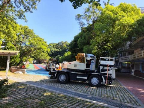 給力起重 王 - 林口下福嘉寶國小修樹