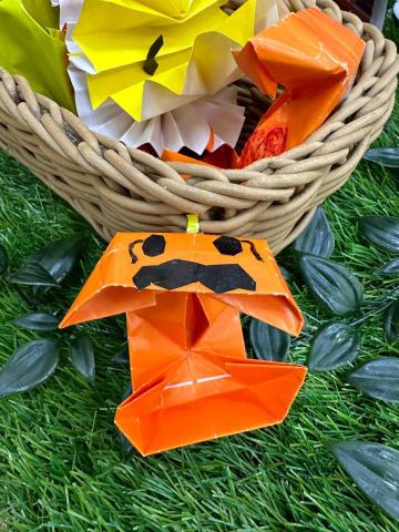 洪語謙 - 摺紙教學-幼兒作品