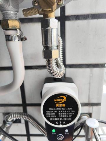 雲林水電維修 - 熱水器前加壓馬達