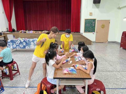 夏蕊童夢工坊 - 桃園市立八德幼兒園走繩結合黏土藝術