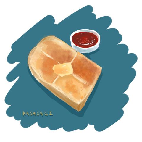 Brita - 鵲咖啡-吐司果醬組合