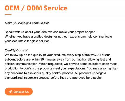 蔡依霓 - 商業網站英文撰寫&翻譯範本