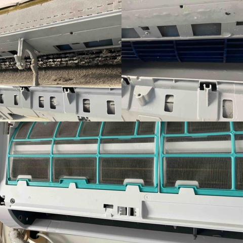 三喵冷氣清潔 - 家裡有養毛孩子的朋友們真的要定期洗冷氣呦！