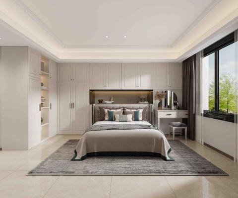 潮繪家室內設計工程行 - 主臥室2