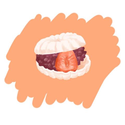 Brita - 阡日咖啡供應所 草莓最中餅