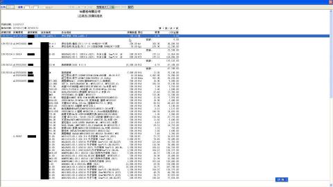 昱升電腦資訊有限公司 - ERP-報表範例1
