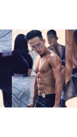 詹凱崴 - 比賽熱身照