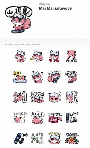 BBKALL - Q版角色手繪貼圖