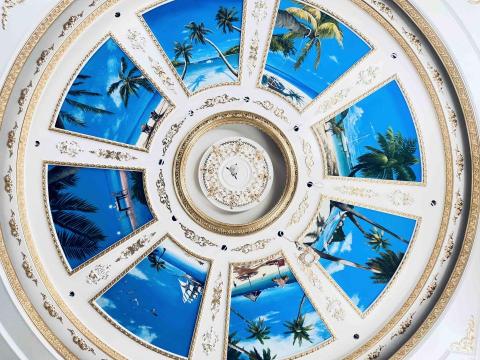 寒藝靈彩有限公司 - 豪宅天花板-餐廳 寒藝靈彩有限公司 - 豪宅天花板-餐廳