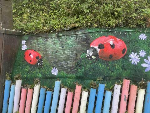 寒藝靈彩有限公司 - 風雅月筑民宿外牆 寒藝靈彩有限公司 - 風雅月筑民宿外牆