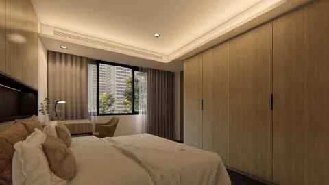 參闔願 TriUnity - 設計定案前，可提供3D渲染圖讓客戶更了解整體設計氛圍實際感受，及材料的色系搭配。