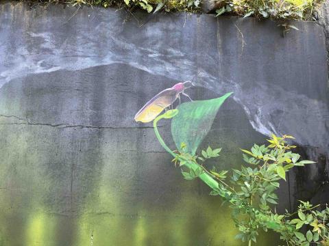 寒藝靈彩有限公司 - 風雅月筑民宿外牆 寒藝靈彩有限公司 - 風雅月筑民宿外牆