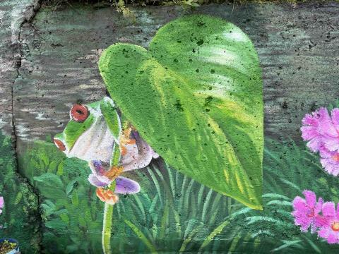 寒藝靈彩有限公司 - 風雅月筑民宿外牆 寒藝靈彩有限公司 - 風雅月筑民宿外牆