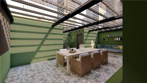 參闔願 TriUnity - 設計定案前，可提供3D渲染圖讓客戶更了解整體設計氛圍實際感受，及材料的色系搭配。