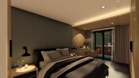 參闔願 TriUnity - 設計定案前，可提供3D渲染圖讓客戶更了解整體設計氛圍實際感受，及材料的色系搭配。