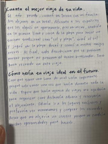 Cindy - 基礎寫作能力