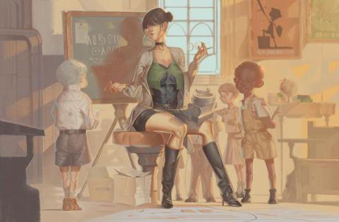 YI - 人物插圖四