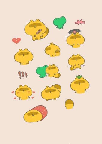 青蛙Igi - 觸控筆繪製貼紙組合