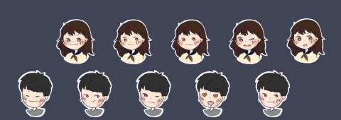 果小餃 - 貼圖繪製