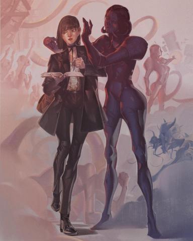 YI - 人物插圖二