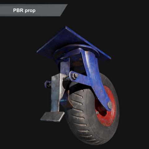 PixelQ 3D 藝術工作室 - made with substance painter/blender