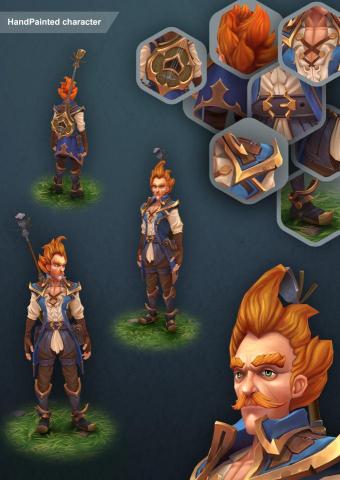 PixelQ 3D 藝術工作室 - made with body paint/blender