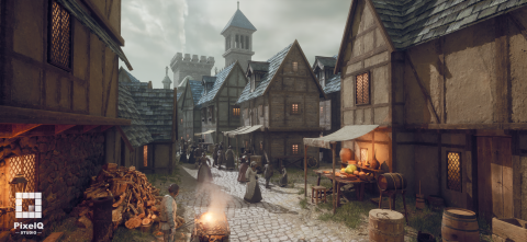 PixelQ 3D 藝術工作室 - made with unreal engine