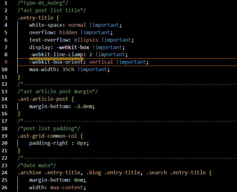 阿布 - Wordpress自訂程式碼