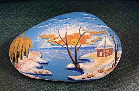 畫布、石頭彩繪(寵物、人物肖像似顏繪) - 