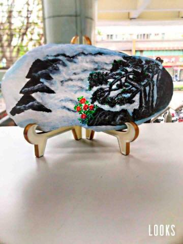 畫布、石頭彩繪(寵物、人物肖像似顏繪) - 