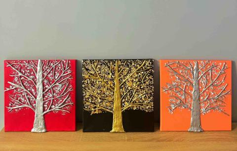 畫布、石頭彩繪(寵物、人物肖像似顏繪) - 