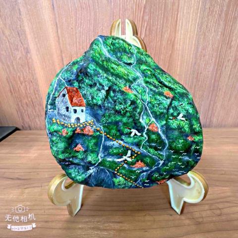 畫布、石頭彩繪(寵物、人物肖像似顏繪) - 