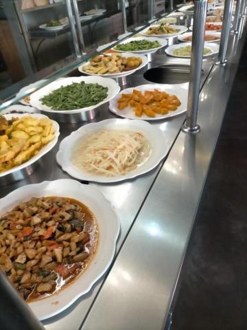 羅文鑑 - 自助餐台