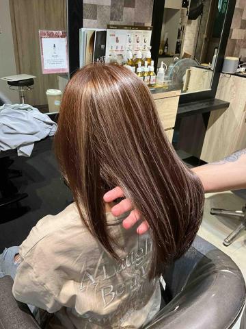 法蕾亞時尚美學中心 - 2.光線染髮後照片