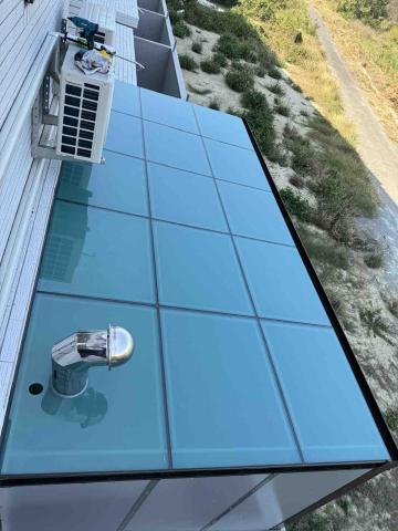 弘元裝潢有限公司 - 廚房後露台採光罩