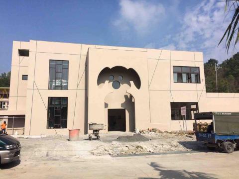 墨琥塗裝工程行 - 阿蓮動物收容所-石頭漆作品