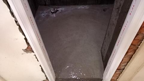 慶築工程行 - 一底三度彈泥，角隅防裂網加強