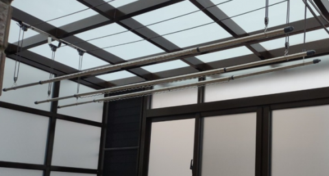 元順金屬企業股份有限公司 - 居家-活動式升降曬衣架（二桿，三桿）